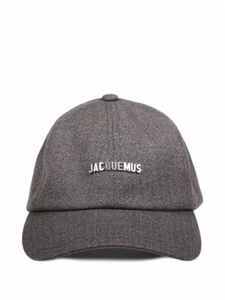 Kšiltovka Jacquemus s autogramem hnědá