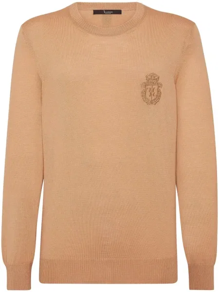 Haftowany sweter Billionaire wełniany