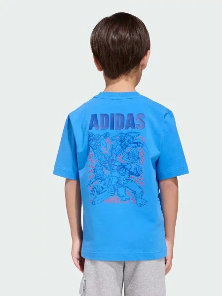Дитяча Футболка adidas Marvel синій
