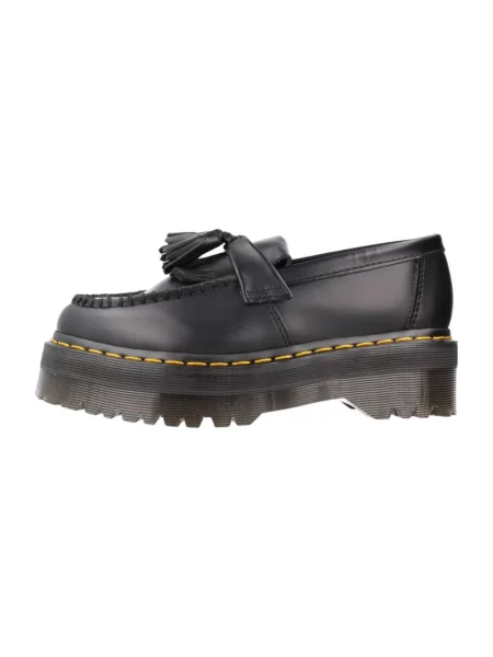Dr. Martens Adrian Smooth Leather Tassel Loafers Kobiety Obuwie Dr. Martens Size: 7 czarny