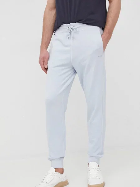 BOSS pantaloni de Boss Casual barbati gri neted bej