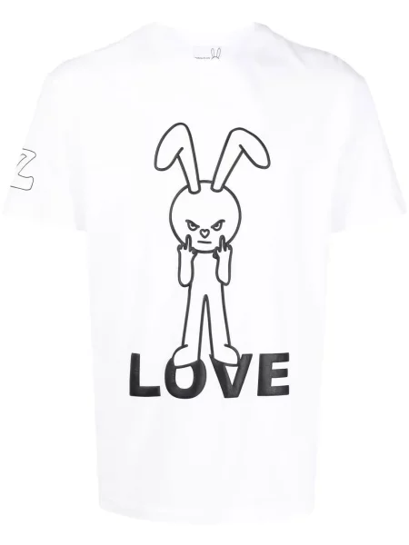 Tricou Natasha Zinko cu imagine alb