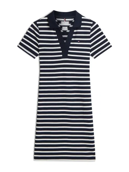 TOMMY HILFIGER Obleka nočno modra bela