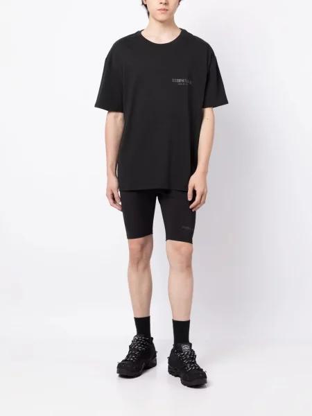 Μπλούζα Fear Of God Essentials με σχέδιο μαύρο