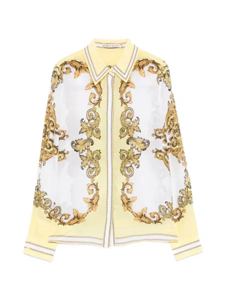 Cămașă Alice + Olivia cu imagine galben