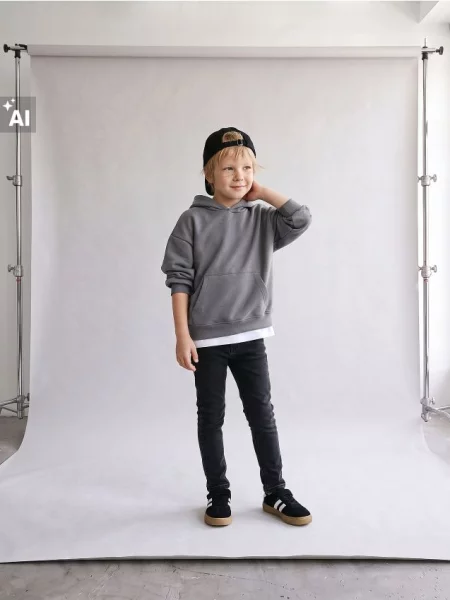 Sinsay Džíny straight leg s opraným efektem černá