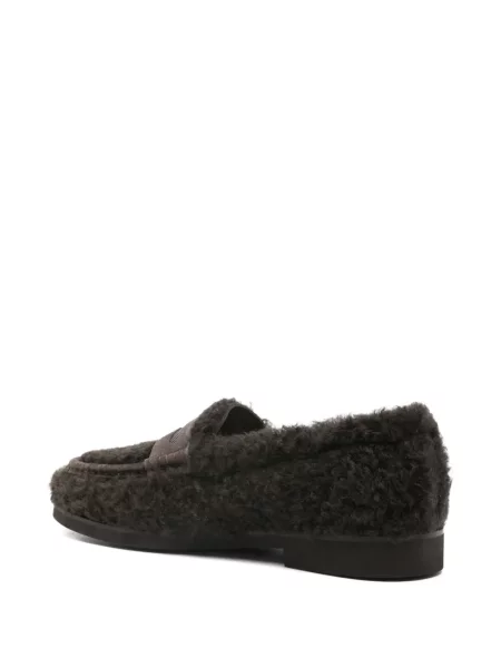 Pantofi loafer Brunello Cucinelli maro