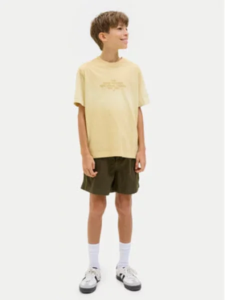 Jack & Jones Junior Medžiaginiai šortai Jaiden Chaki