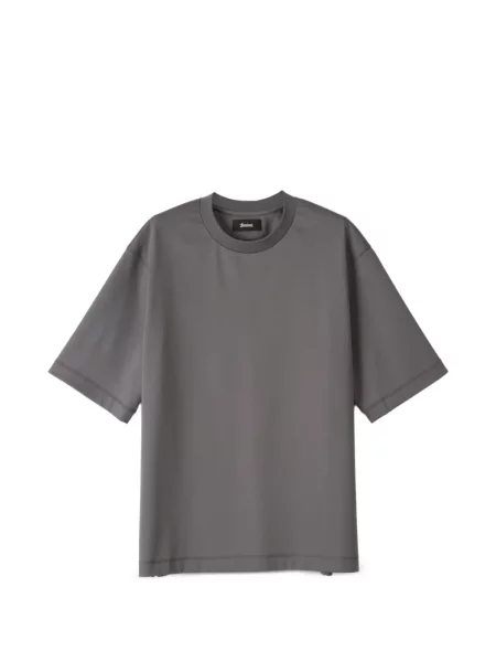 Tricou Laminar cu decolteu rotund gri