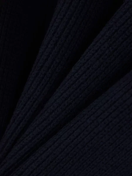 Вовняна Демісезонна куртка Emporio Armani темно-синій синя