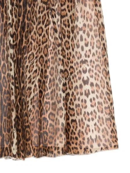 Spódnica dziecięca Roberto Cavalli brązowa