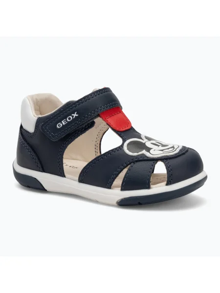 Детски сандали Geox Zapito minnie navy/red червено