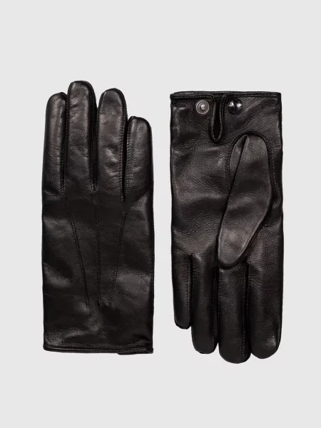 Кожаные перчатки Tom Ford черные