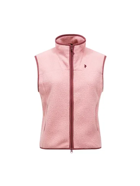 Kamizelka polarowa Peak Performance polarowa bez rękawów różowa