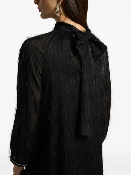 Rochie midi Peserico până la genunchi de costum negru