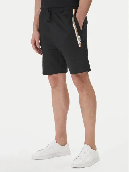 BOSS pantaloni scurți din Authentic Shorts negru