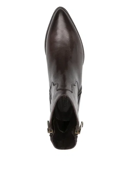 Botine Curiositè din piele cowboy maro