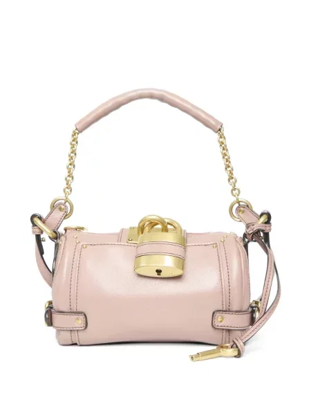 Geantă Chloé Key mini roz