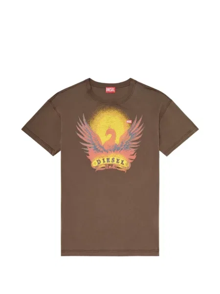 Tricou Diesel maro