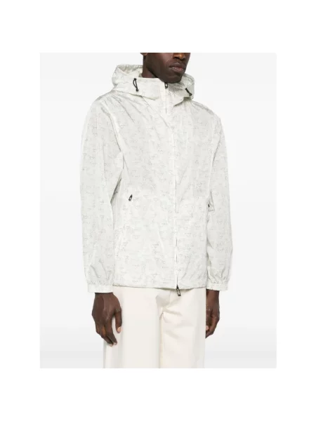 Kurtka Emporio Armani z kapturem biała