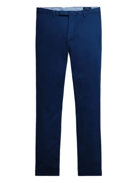 Șapcă Polo Ralph Lauren cu broderie din țesătură twill în carouri albastru