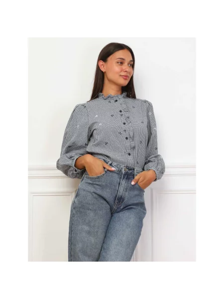 Blúzka La Modeuse modrá