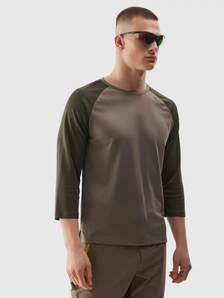 Športna majica 4f rjava