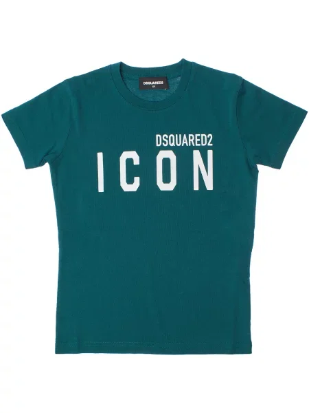 Tricou copii Dsquared verde