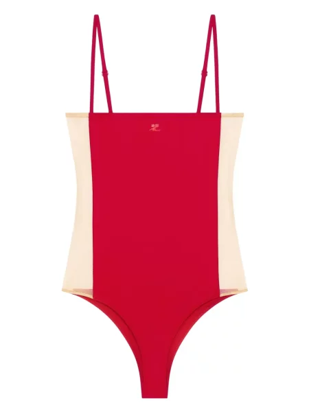 Costum de baie Courreges roșu
