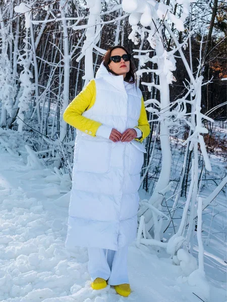 Жилет з утеплювачем FloveTouch білий