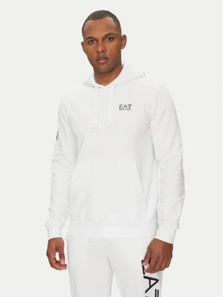 Geacă Ea7 Emporio Armani alb