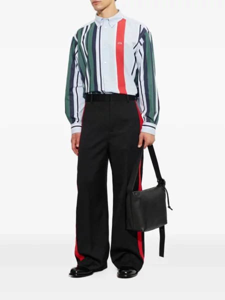 Pantaloni Loewe cu dungi negru