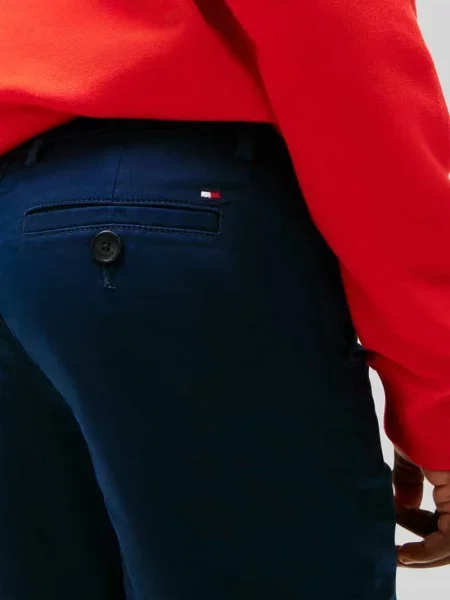 Сhinosy dziecięce Tommy Hilfiger granatowe