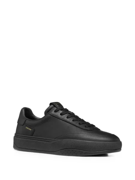 Sneakerși Geox din piele negru