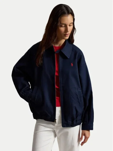 Polo Ralph Lauren Geacă de primăvară-toamnă bleumarin roșu