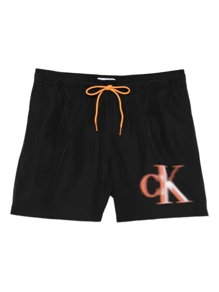 Slip de baie Calvin Klein negru
