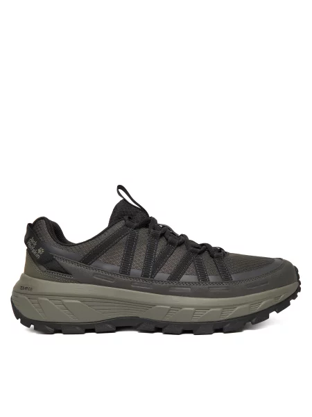 Jack Wolfskin Трекінгові черевики Wild Hike Texapore Low M чорний