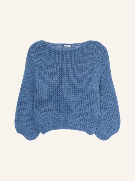 Maiami Sweter Z Moheru blau niebieski