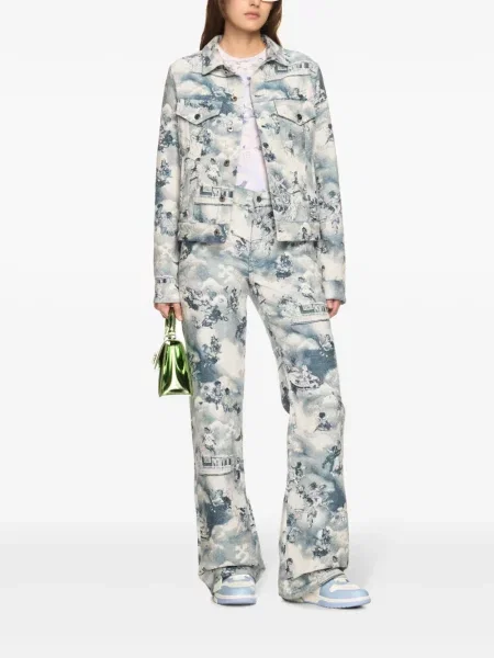 Blugi Off-white alb