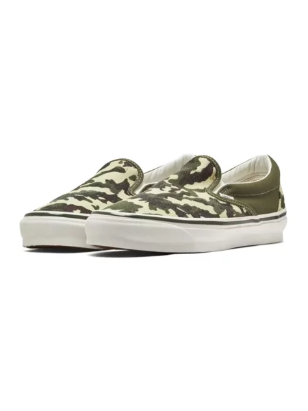 Sneakersy Vans wsuwane klasyczne zielone