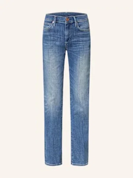 True Religion Jeansy Bootcut Becca blau niebieskie