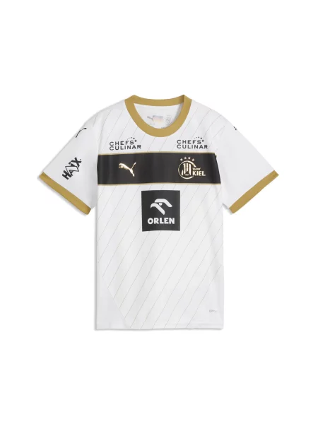 PUMA Młodzieżowa koszulka do piłki ręcznej THW Kiel Akcesoria biały