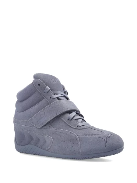 Маратонки Puma Suede с клин ток сиво