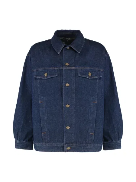 Kurtka A.p.c. niebieska