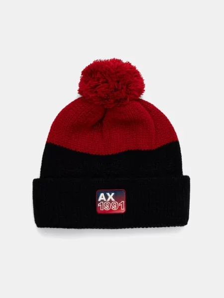 Шапка Armani Exchange червоний