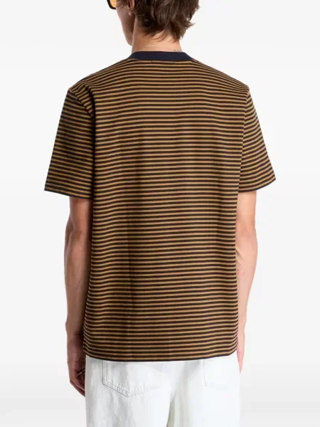 Tricou Fred Perry cu dungi maro