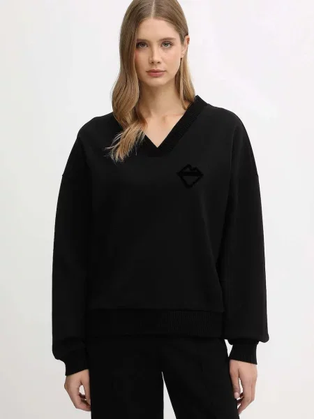 Iceberg bluză uni negru