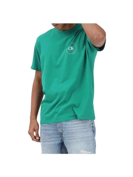 Majica Calvin Klein Jeans zelena
