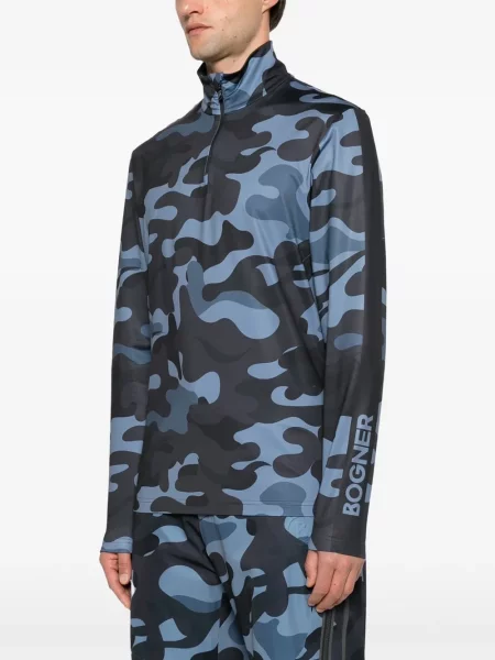 Lenjerie de corp termoactivă Bogner cu imagine cu model camuflaj albastru
