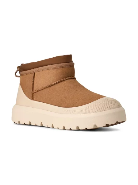 UGG śniegowce Cl Ultra Mini Weather Hybrid brązowy